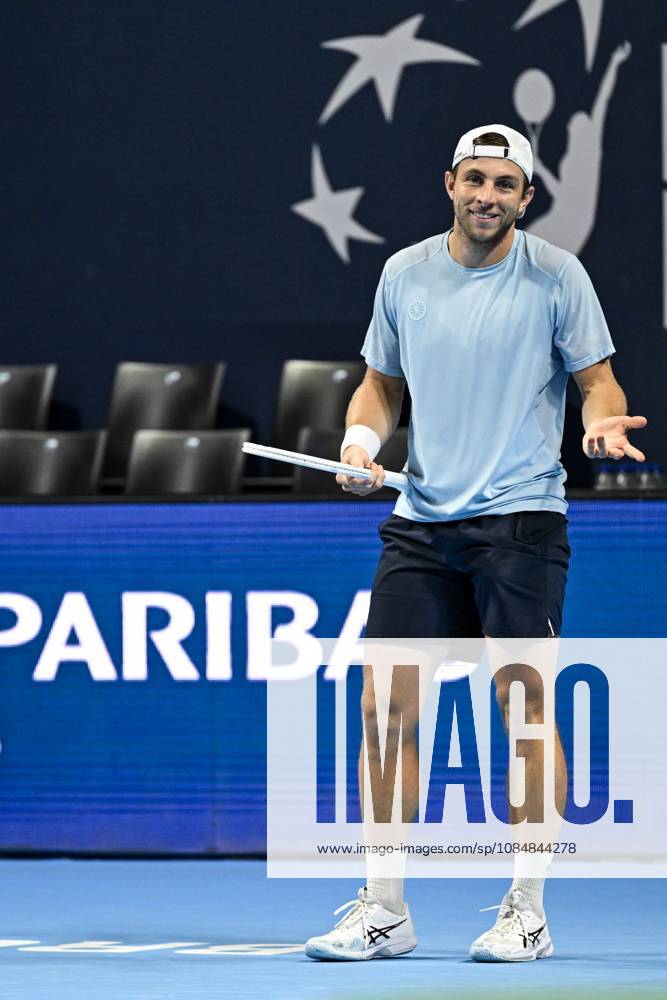 Tallon Griekspoor of the Netherlands pictured during the European Open ATP, Tennis Herren tennis tournament in Brussels, on 21 October. This year s edition of the tournament is taking place from 17 to 25 October DAVIDxPINTENS x190497753x