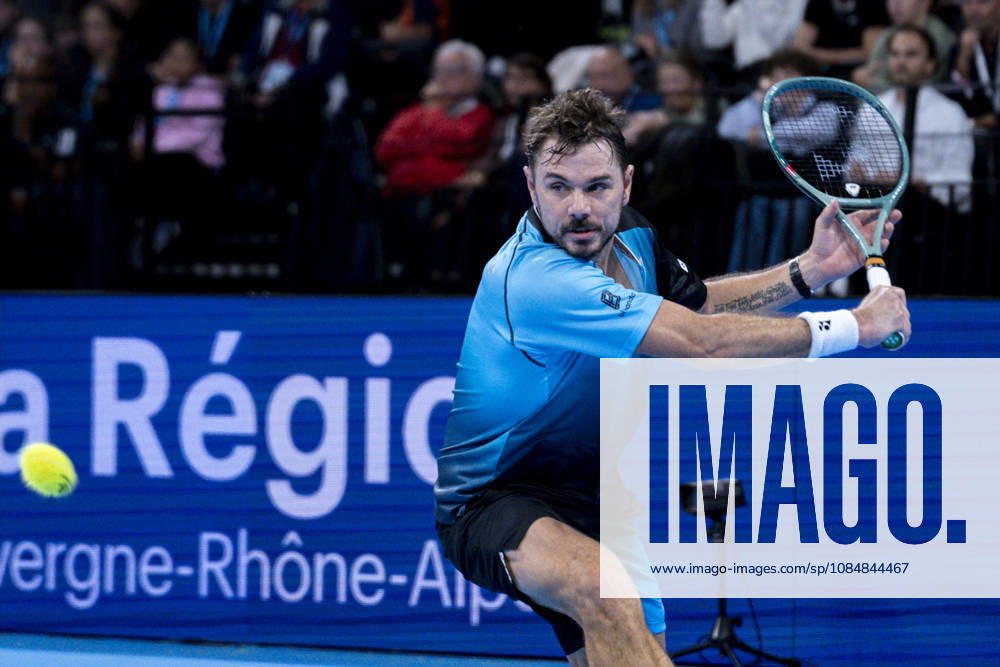 TENNIS : ATP, Tennis Herren 250 - Grand Tennis AURA - Decines (France) 21 10 2026 Stan Wawrinka (SUI) vs Martin Landaluce (ESP) during the tournament of the Auvergne Rhône-Alpes Grand Prix at the LDLC Arena in Décines on October 21, 2026. Photo Sandrine Thesillat PsNewZ
