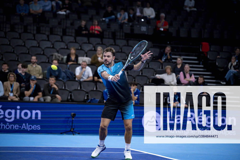 TENNIS : ATP, Tennis Herren 250 - Grand Tennis AURA - Decines (France) 21 10 2026 Stan Wawrinka (SUI) vs Martin Landaluce (ESP) during the tournament of the Auvergne Rhône-Alpes Grand Prix at the LDLC Arena in Décines on October 21, 2026. Photo Sandrine Thesillat PsNewZ