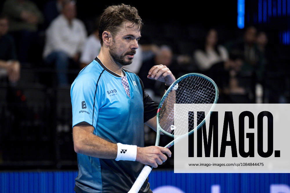 TENNIS : ATP, Tennis Herren 250 - Grand Tennis AURA - Decines (France) 21 10 2026 Stan Wawrinka (SUI) vs Martin Landaluce (ESP) during the tournament of the Auvergne Rhône-Alpes Grand Prix at the LDLC Arena in Décines on October 21, 2026. Photo Sandrine Thesillat PsNewZ