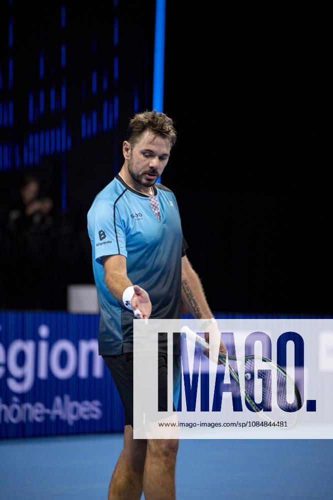 TENNIS : ATP, Tennis Herren 250 - Grand Tennis AURA - Decines (France) 21 10 2026 Stan Wawrinka (SUI) vs Martin Landaluce (ESP) during the tournament of the Auvergne Rhône-Alpes Grand Prix at the LDLC Arena in Décines on October 21, 2026. Photo Sandrine Thesillat PsNewZ