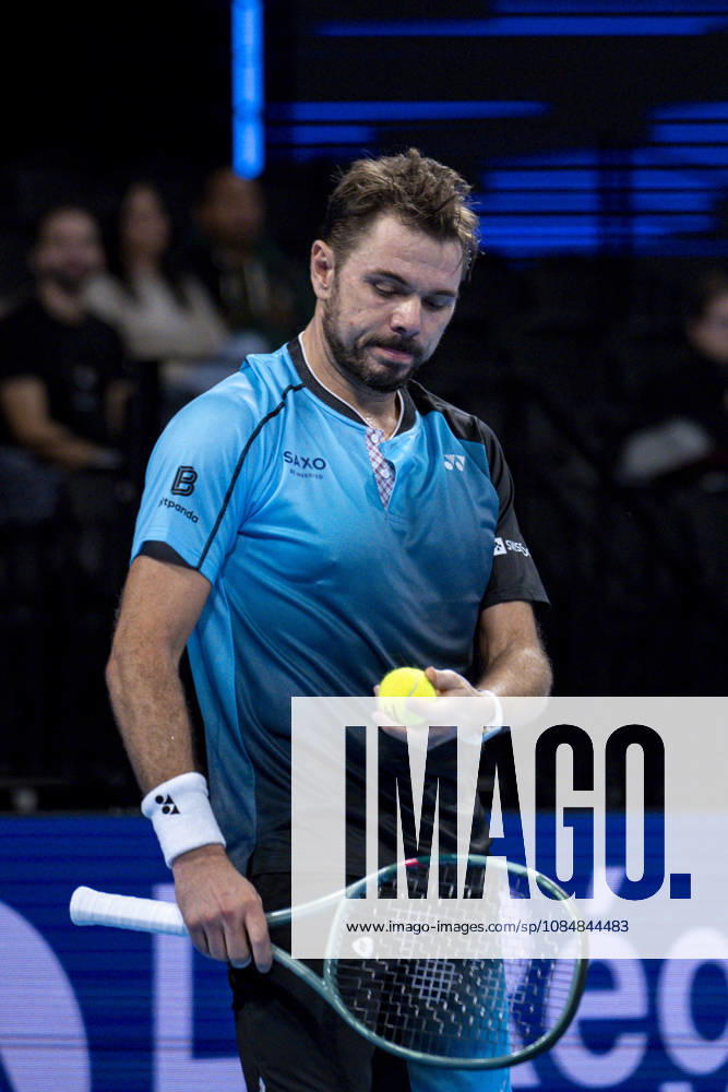 TENNIS : ATP, Tennis Herren 250 - Grand Tennis AURA - Decines (France) 21 10 2026 Stan Wawrinka (SUI) vs Martin Landaluce (ESP) during the tournament of the Auvergne Rhône-Alpes Grand Prix at the LDLC Arena in Décines on October 21, 2026. Photo Sandrine Thesillat PsNewZ
