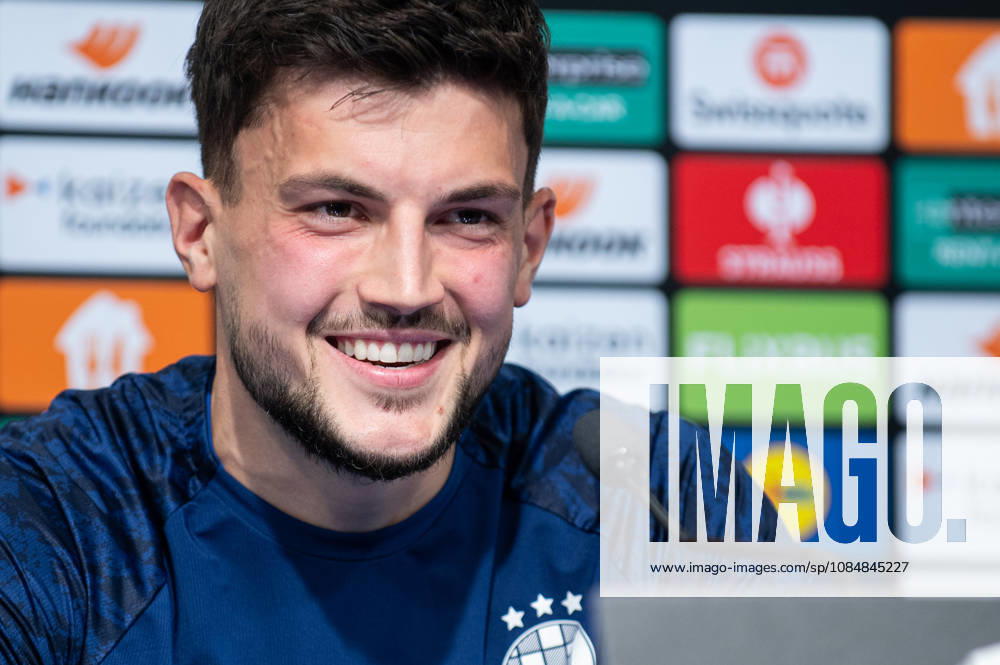 Dinamo Zagreb press and training: UEFA Europa League Niko Galesic of GNK Dinamo Zagreb speak on a press conference, PK, Pressekonferenz at Makismir Stadium on October 21, 2026. in Zagreb, Croatia ahead of UEFA Europa League match between GNK Dinamo Zagreb and N.E.C. Nijmegen. LukaxAntunac PIXSELL