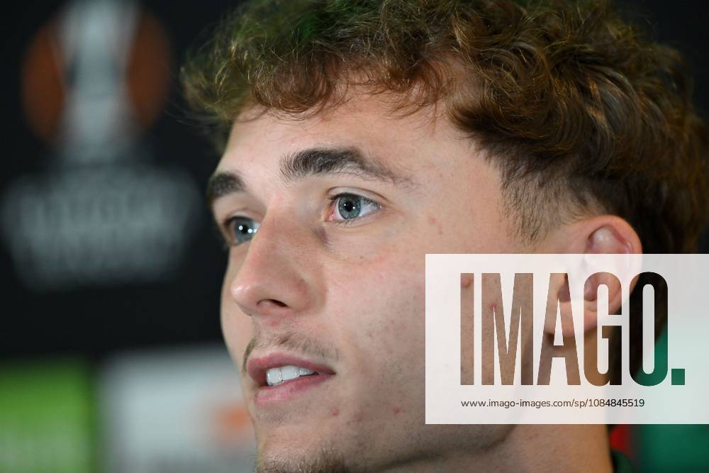 Callum Osmand of Celtic at a press conference, PK, Pressekonferenz Celtic Training, Football, Lennoxtown Training Centre, Glasgow, Scotland, UK - 21 Oct 2026Glasgow Lennoxtown Training Centre Scotland United Kingdom