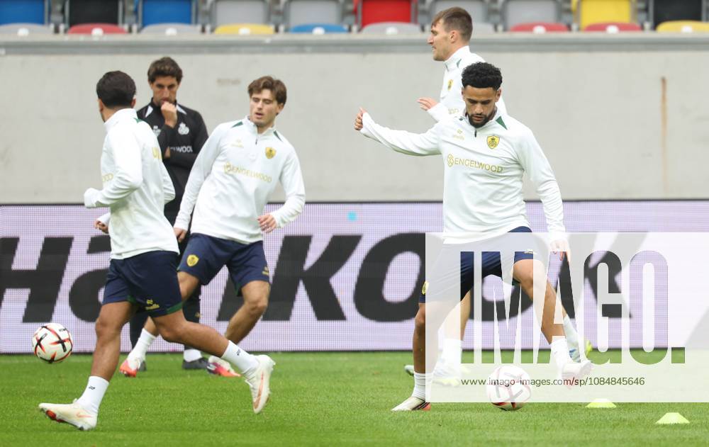 Union s Adem Zorgane pictured during a training session of Belgian soccer team Royale Union Saint-Gilloise, Wednesday 21 October 2026 in Dusseldorf, Germany, in preparation of tomorrow s game against Israeli Hapoel Be er Sheva F.C. on the third day of the UEFA Europa League league phase. The game was moved to Dusseldorf, as Belgian cities refused to host for security reasons. VIRGINIExLEFOUR x190509137x