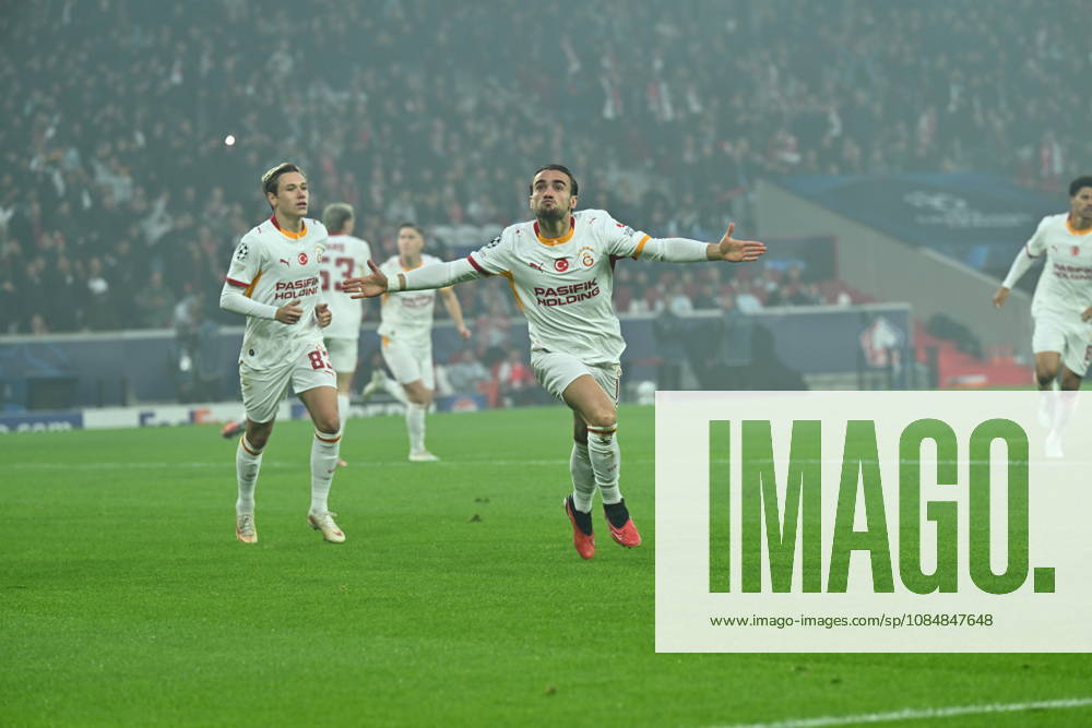 Lille LOSC v Galatasaray - UEFA Champions League LILLE, FRANCE - OCTOBER 21: Yunus Akgun of Galatasaray celebrates after scoring a goal during the UEFA Champions League first round day 3 football match between Lille LOSC and Galatasaray at the Pierre Mauroy Stadium in Villeneuve-d Ascq, northern France on October 21, 2026 Mustafa Yalcin Anadolu Lille France. Editorial use only. Please get in touch for any other usage.