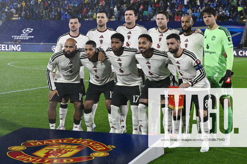 Cm Como 21 10 2026 - Champions League Como Manchester United, ManU foto Cristiano Mazzi Image nella foto: formazione Manchester United