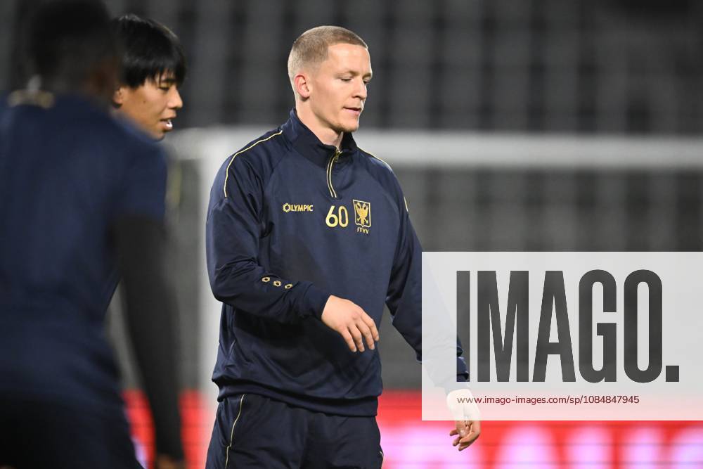 FC Midtjylland v Sint-Truidense VV - UEFA Conference League Media Activities 21 10 2026 HERNING, DENMARK - OCTOBER 21 : Vanwesemael Robert-Jan defender of Sint-Truidense VV pictured during a training session ahead of the UEFA Conference League 2026 27 League Phase matchday 2 match between FC Midtjylland and Sint-Truidense VV on October 21, 2026 in Herning, Denmark, 21 10 2026 Herning Denmark