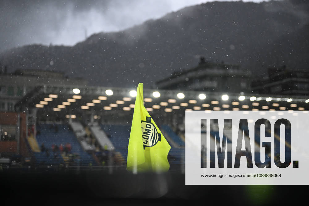 General view of Giuseppe Sinigaglia stadium in Como before the UEFA Champions League stage match Phase MD3 between Calcio Como and Manchester United, ManU Football Club at the Giuseppe Sinigaglia stadium in Como, north Italy - October 21, 2026 - Soccer.