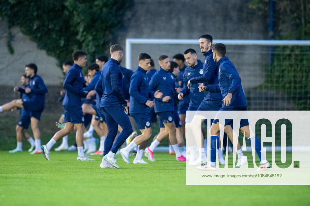 Dinamo Zagreb training session GNK Dinamo Zagreb players attend a training session at Stadion Maksimir in Zagreb, Croatia on October 21, 2026 ahead of the UEFA Europa League League Phase Matchday 3 football match between GNK Dinamo Zagreb and N.E.C. Nijmegen. LukaxAntunac PIXSELL