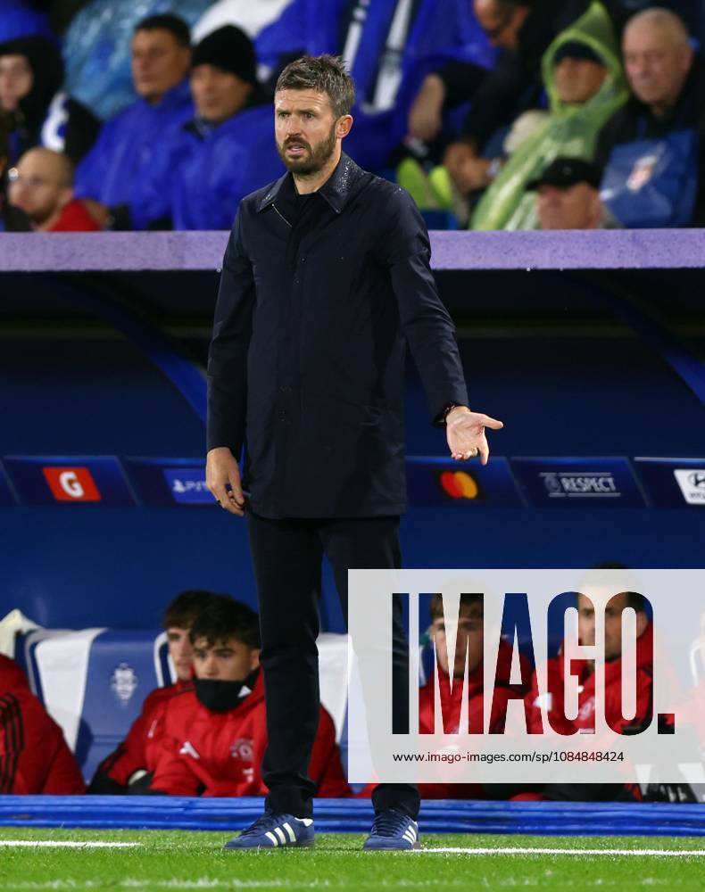 Manchester United, ManU manager Michael Carrick shows a look of dejection Como v Manchester United, UEFA Champions League, Football, Stadio Giuseppe Sinigaglia, Como, Italy - 21 Oct 2026Como Stadio Giuseppe Sinigaglia Italy