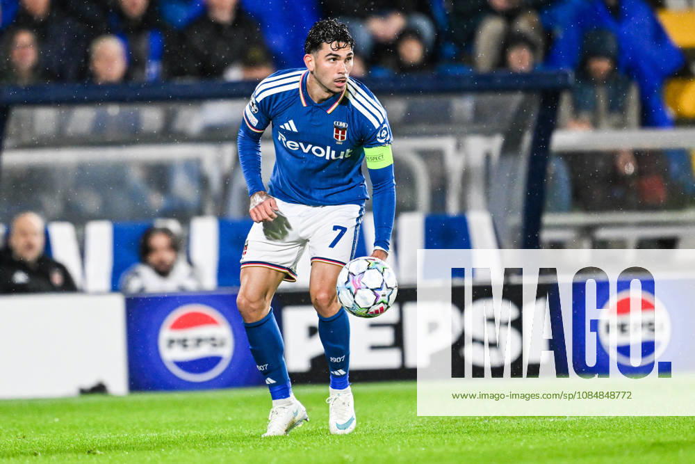 Lucas da Cunha of Calcio Como in action during the UEFA Champions League stage match Phase MD3 between Calcio Como and Manchester United, ManU Football Club at the Giuseppe Sinigaglia stadium in Como, north Italy -October 21, 2026 - Soccer.