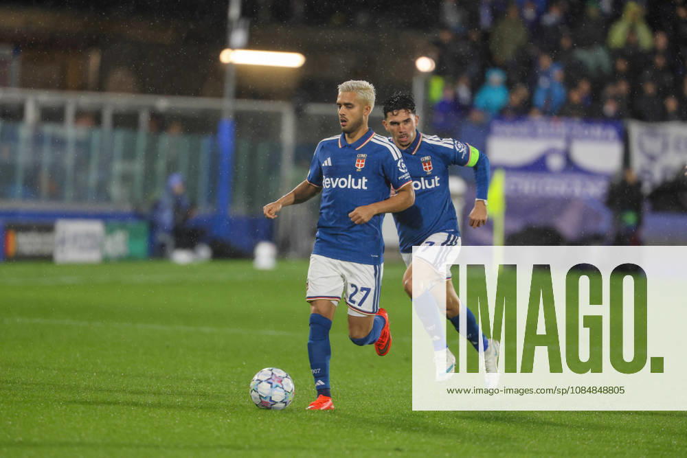 Como vs Manchester United, ManU of UEFA Champions League year 2026 27 Yan Couto OF FC Como During the UEFA Champions League football match between FC Como and FC Manchester United on 21 10 2026 at the Giuseppe Sinigaglia Stadium in Como Como Stadio Giuseppe Sinigaglia Como Italia