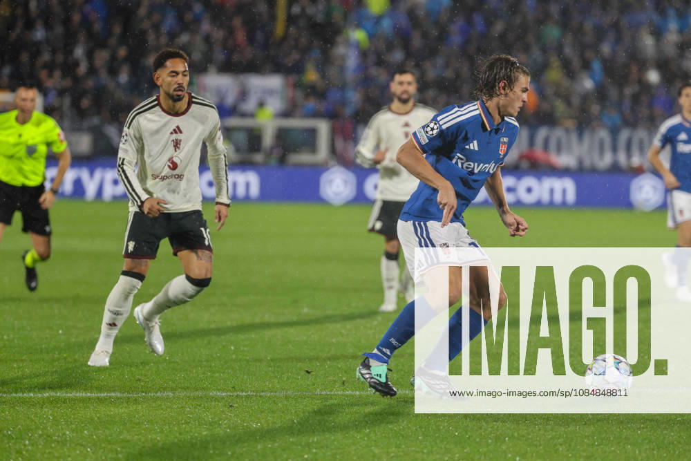 Como vs Manchester United, ManU of UEFA Champions League year 2026 27 uDuring the UEFA Champions League football match between FC Como and FC Manchester United on 21 10 2026 at the Giuseppe Sinigaglia Stadium in Como Como Stadio Giuseppe Sinigaglia Como Italia