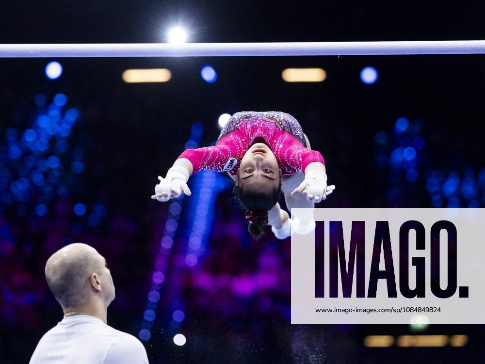 ROTTERDAM - Liudmila Roshchina (WG2) during the team final at the World Gymnastics Championships in Rotterdam Ahoy. IRIS VAN DEN BROEK ANP ANPxSportx IVx 573180563 originalFilename: 573180563