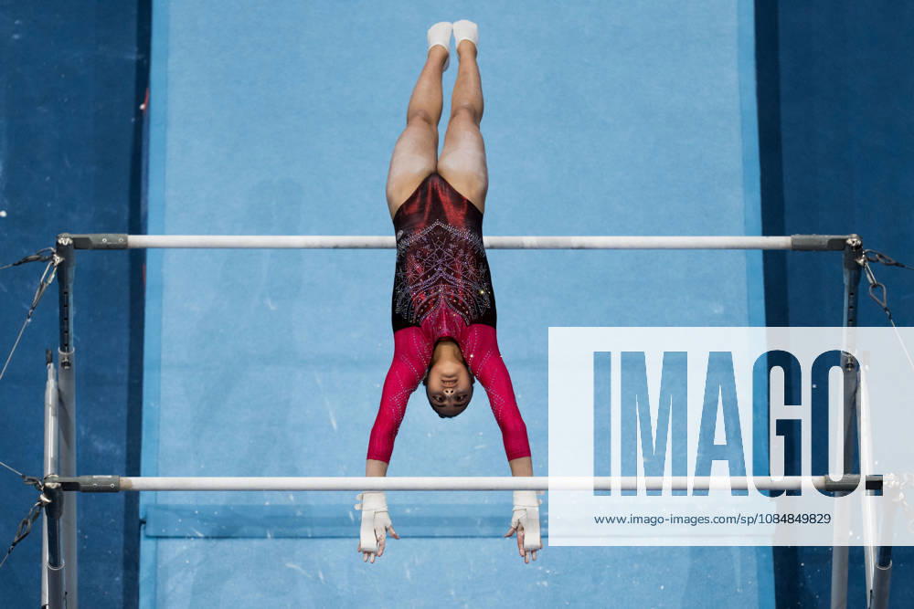 2026 Artistic Gymnastics World Championships, Day 5, Women s Team Final 261021 Liudmila Roshchina of Russia competes in uneven bars during women s team final on day five of the 2026 Artistic Gymnastics World Championships on October 21, 2026 in Rotterdam. Photo: Joel Marklund BILDBYRÅN kod JM JM0863 bbeng artistisk gymnastik artistic gymnastics gymnastik-vm vm artistic gymnastics world championships final lagfinal team final dam