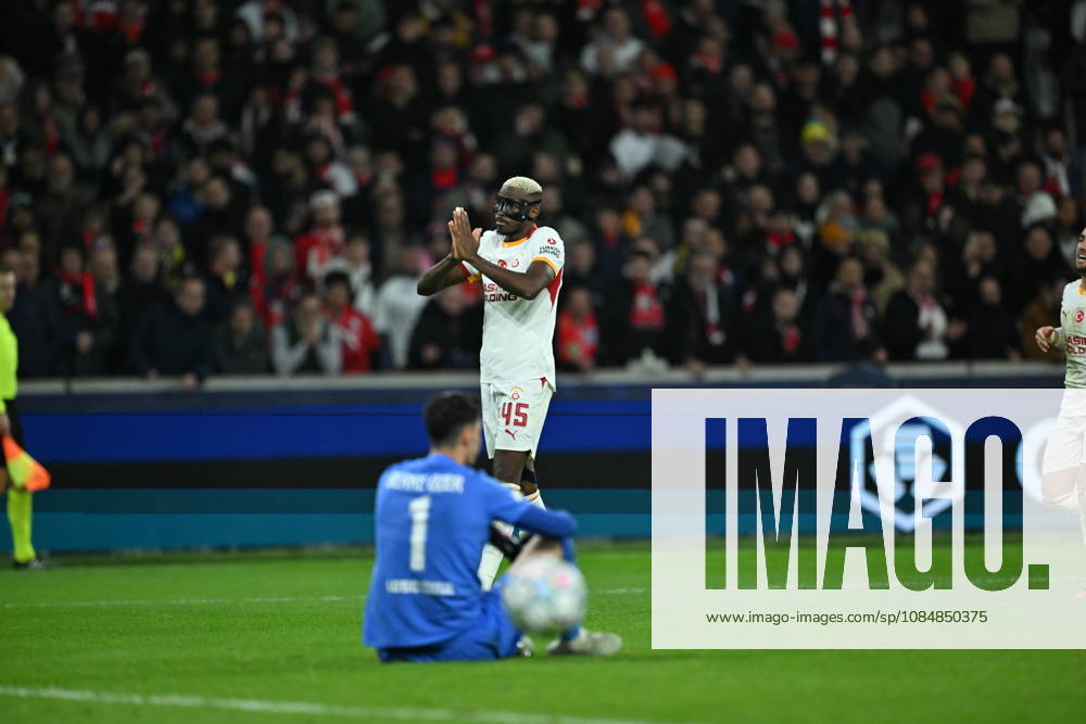 Lille LOSC v Galatasaray - UEFA Champions League LILLE, FRANCE - OCTOBER 21: Osimhen of Galatasaray celebrates after scoring a goal during UEFA Champions League match between Lille and Galatasaray at Stade Pierre-Mauroy (Pierre Mauroy Stadium) in Lille, France on October 21, 2026. Mustafa Yalcin Anadolu Lille France. Editorial use only. Please get in touch for any other usage.