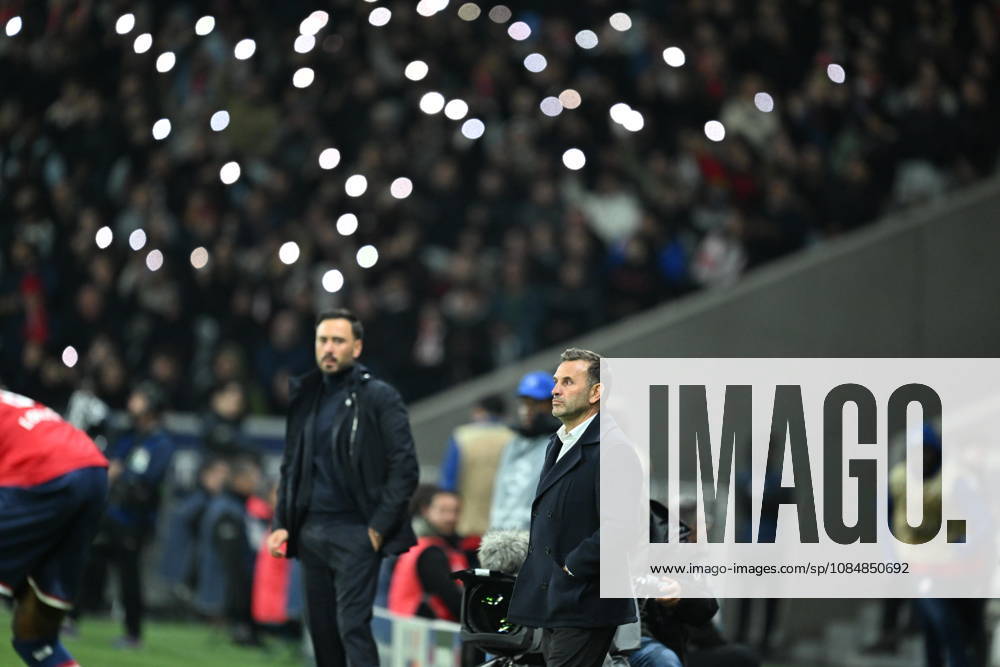 Lille LOSC v Galatasaray - UEFA Champions League LILLE, FRANCE - OCTOBER 21: Okan Buruk head coach of Galatasaray follows the UEFA Champions League match between Lille and Galatasaray at Stade Pierre-Mauroy (Pierre Mauroy Stadium) in Lille, France on October 21, 2026. Mustafa Yalcin Anadolu Lille France. Editorial use only. Please get in touch for any other usage.