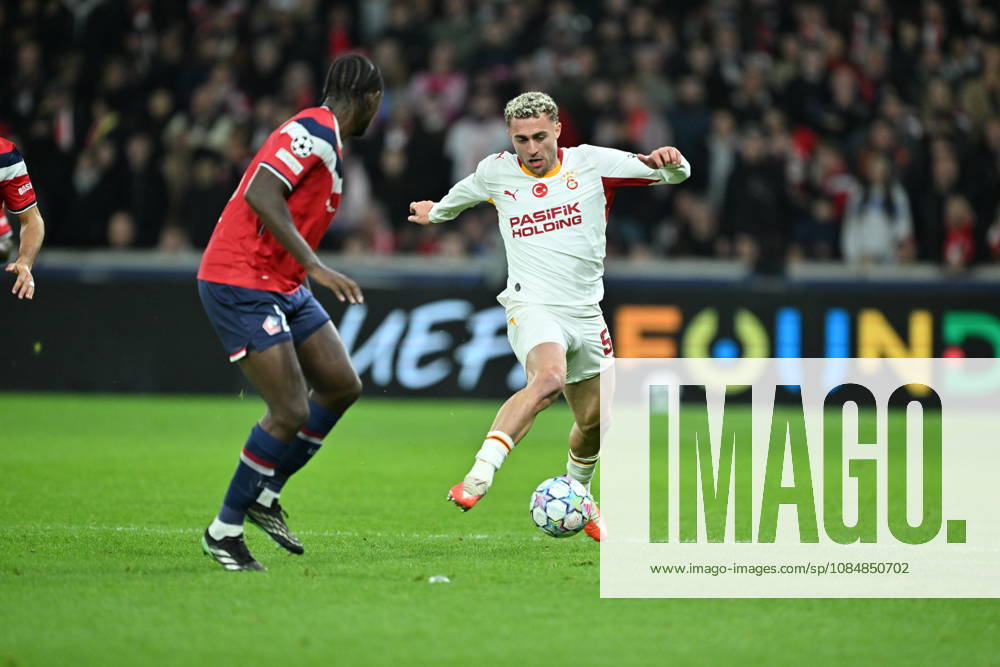 Lille LOSC v Galatasaray - UEFA Champions League LILLE, FRANCE - OCTOBER 21: Baris Alper Yilmaz of Galatasaray competes during UEFA Champions League match between Lille and Galatasaray at Stade Pierre-Mauroy (Pierre Mauroy Stadium) in Lille, France on October 21, 2026. Mustafa Yalcin Anadolu Lille France. Editorial use only. Please get in touch for any other usage.