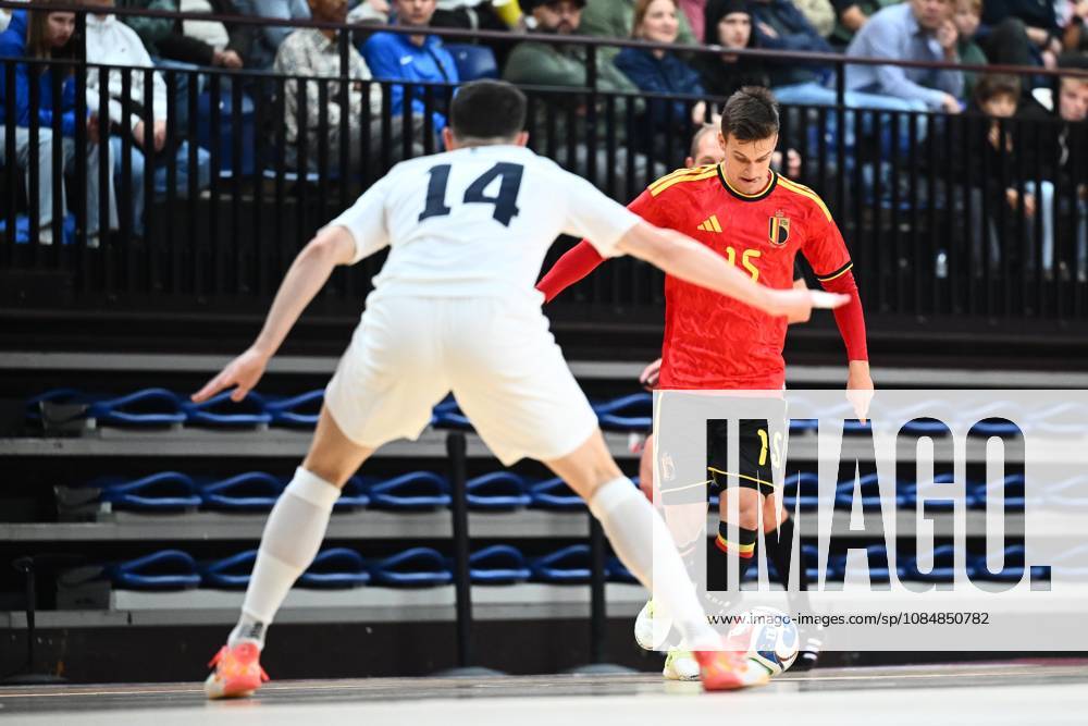 Belgium vs Slovenia - FIFA Futsal World Cup 2028 Main Round Group Phase ANTWERPEN, BELGIUM - OCTOBER 21 : Vanderheyden Kenneth of Red Devils Futsal during the FIFA Futsal World up 2028 main round group phase at the Lotto Arena on October 21, 2026 in Antwerpen, Belgium, 21 10 2026 Antwerpen Belgium