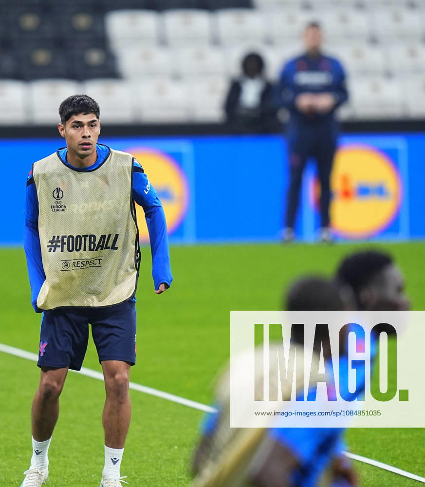 Ahead of Besiktas v Crystal Palace - UEFA Europa League ISTANBUL, TURKIYE - OCTOBER 21: Dario Osorio of Crystal Palace takes part in a training session at Tupras Stadium ahead of UEFA Europa League football match against Besiktas in Istanbul, Turkiye on October 21, 2026. Esra Bilgin Anadolu Istanbul Turkey. Editorial use only. Please get in touch for any other usage.