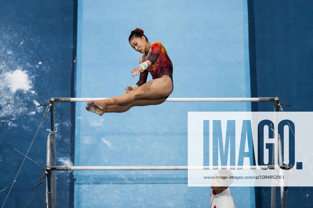 2026 Artistic Gymnastics World Championships, Day 5, Women s Team Final 261021 Siyu Du of China competes in uneven bars during women s team final on day five of the 2026 Artistic Gymnastics World Championships on October 21, 2026 in Rotterdam. Photo: Joel Marklund BILDBYRÅN kod JM JM0863 bbeng artistisk gymnastik artistic gymnastics gymnastik-vm vm artistic gymnastics world championships final lagfinal team final dam