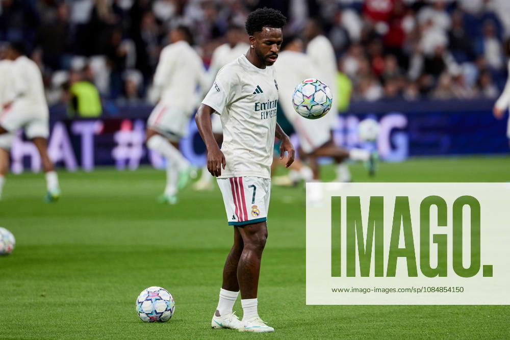 Vinicius Jr of Real Madrid CF during UEFA Champions League football match between Real Madrid CF and RB Leipzig at Santiago Bernabeu Stadium in Madrid, Spain, October 21, 2026 Madrid Spain - ZUMAa206 20261021_zsp_a206_009