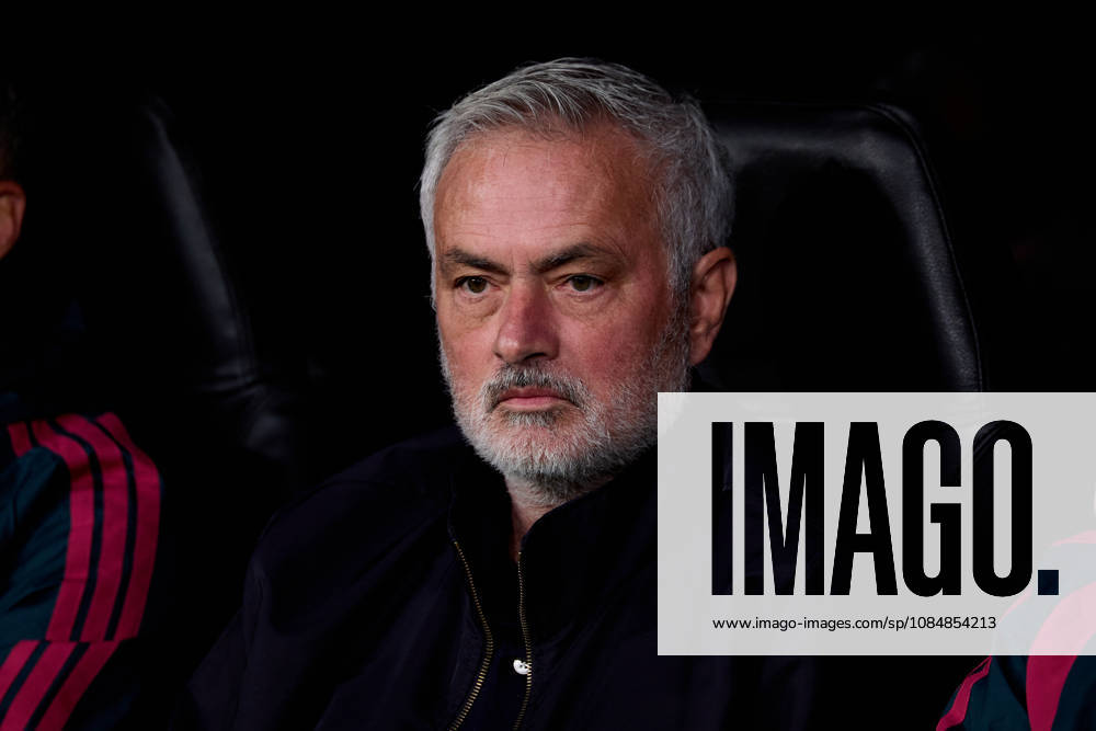Real Madrid head coach Jose Mourinho during UEFA Champions League football match between Real Madrid CF and RB Leipzig at Santiago Bernabeu Stadium in Madrid, Spain, October 21, 2026 Madrid Spain - ZUMAa206 20261021_zsp_a206_013