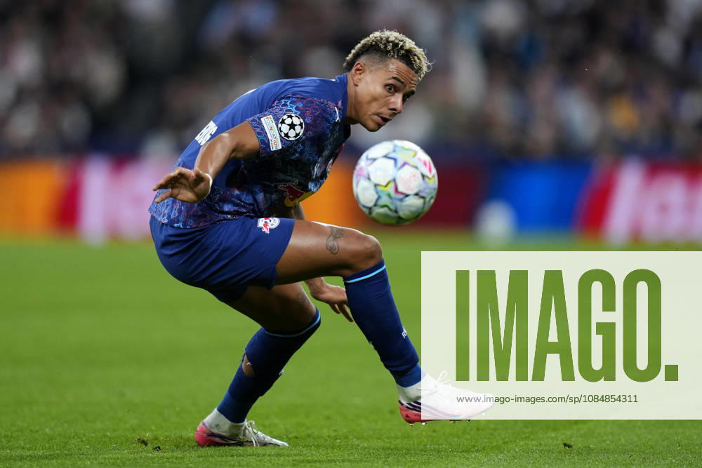 ESP: Real Madrid v RB Leipzig. UEFA Champions League. Matchday 3. Antonio Nusa of RB Leipzig during the UEFA Champions League match between Real Madrid and RB Leipzig played at Santiago Bernabeu Stadium on 21 Oct 2026 in Madrid, Spain. kpng