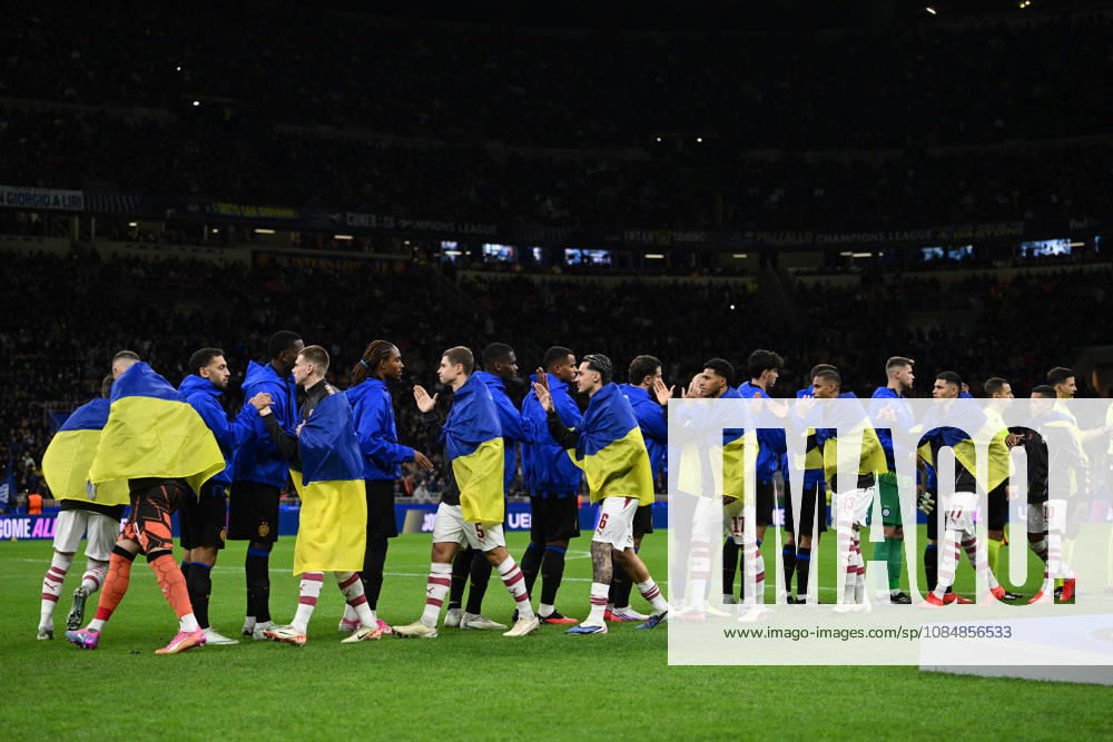 Ec Milano 21 10 2026 - Champions League Inter-Shakhtar Donetsk foto Emanuele Comincini Image nella foto: formazione Inter-formazione Shakhtar Donetsk