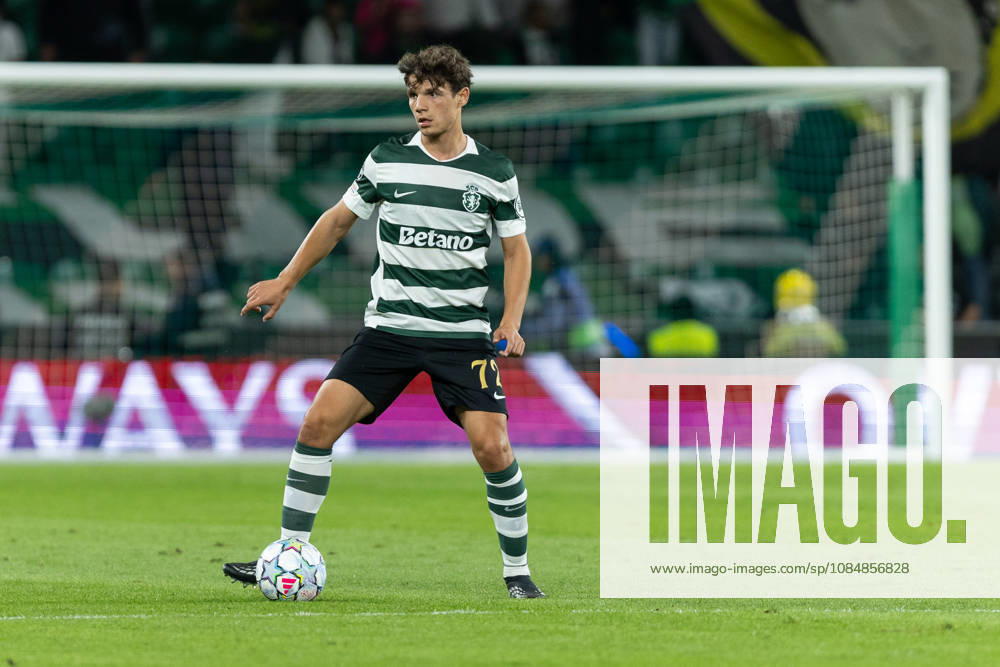 Sporting defender from Portugal EDUARDO QUARESMA (72) in action during the game for the League Phase for the UEFA Champions League between Sporting and LASK Linz at Estadio Jose de Alvalade Soccer 2026: Sporting Vs LASK Linz - ZUMAs359 20261021_zsp_s359_014