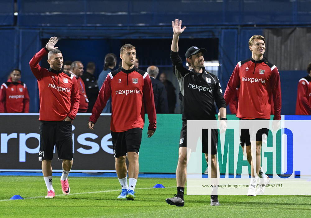 Croatia, Zagreb, 21.10.2026. Maksimir Stadium. NEC Nijmegen training session ahead of tomorrow s Europa League match against GNK Dinamo. In the photo: Bryan Linssen. Photo: Damir Krajac CROPIX