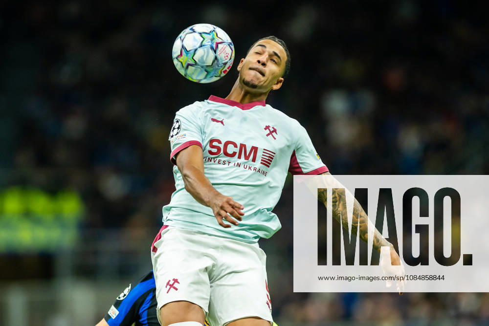 Kaua Elias seen during UEFA Champions League 2026 27 league phase game between Internazionale Milano and FC Shakhtar Donetsk (Gleb Soboliev Ball Raw Images) Milan San Siro Italy