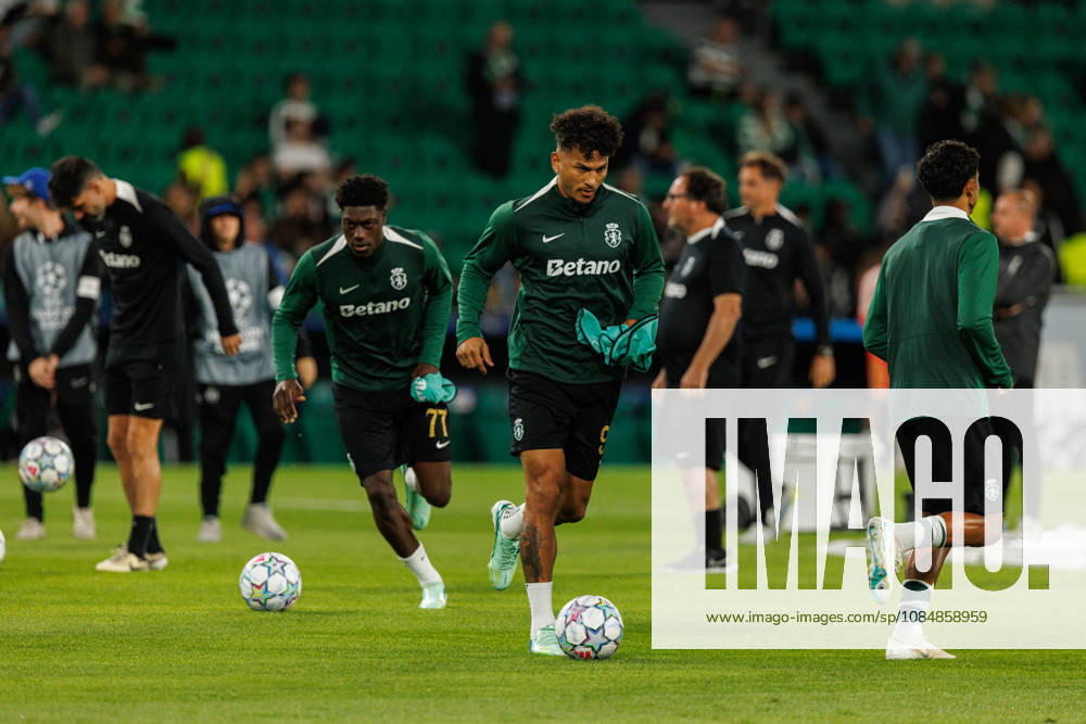 Luis Suarez seen in football match between Sporting CP and LASK in UEFA Champions League 2026 27 at Estadio JosÃ Alvalade, Lisboa, Portugal (Luis Loureiro Ball Raw Images PT) Lisboa Estadio JosÃ Alvalade Portugal