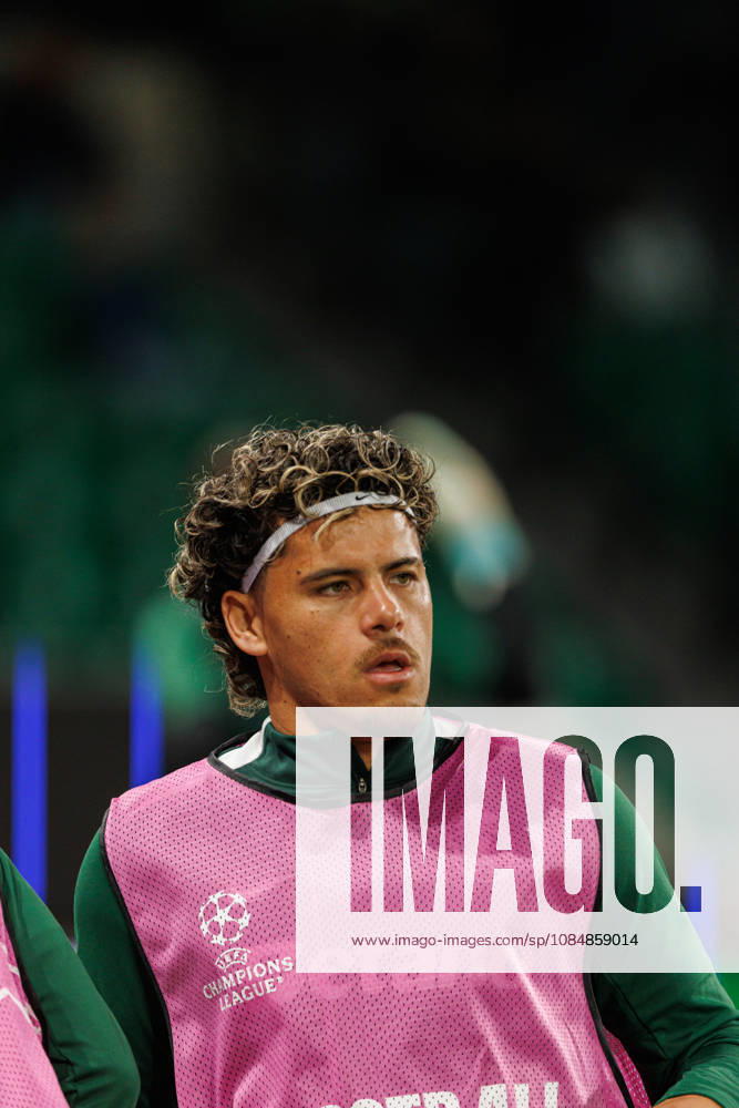 Maxi Araujo seen in football match between Sporting CP and LASK in UEFA Champions League 2026 27 at Estadio Josà Alvalade, Lisboa, Portugal (Luis Loureiro Ball Raw Images PT) Lisboa Estadio Josà Alvalade Portugal