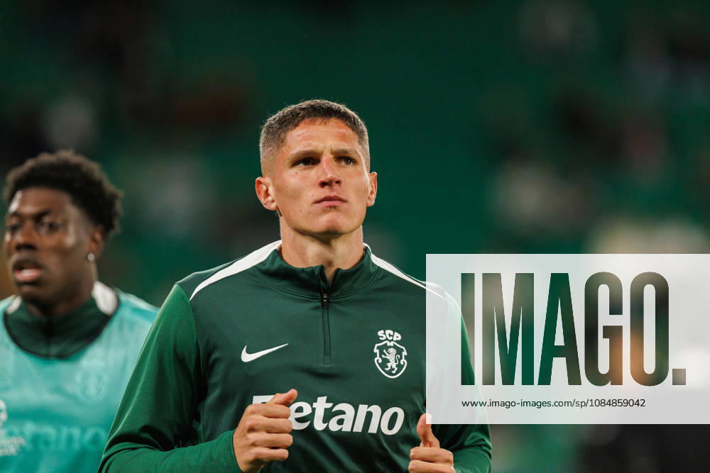 Sergi Altimira seen in football match between Sporting CP and LASK in UEFA Champions League 2026 27 at Estadio Josà Alvalade, Lisboa, Portugal (Luis Loureiro Ball Raw Images PT) Lisboa Estadio Josà Alvalade Portugal