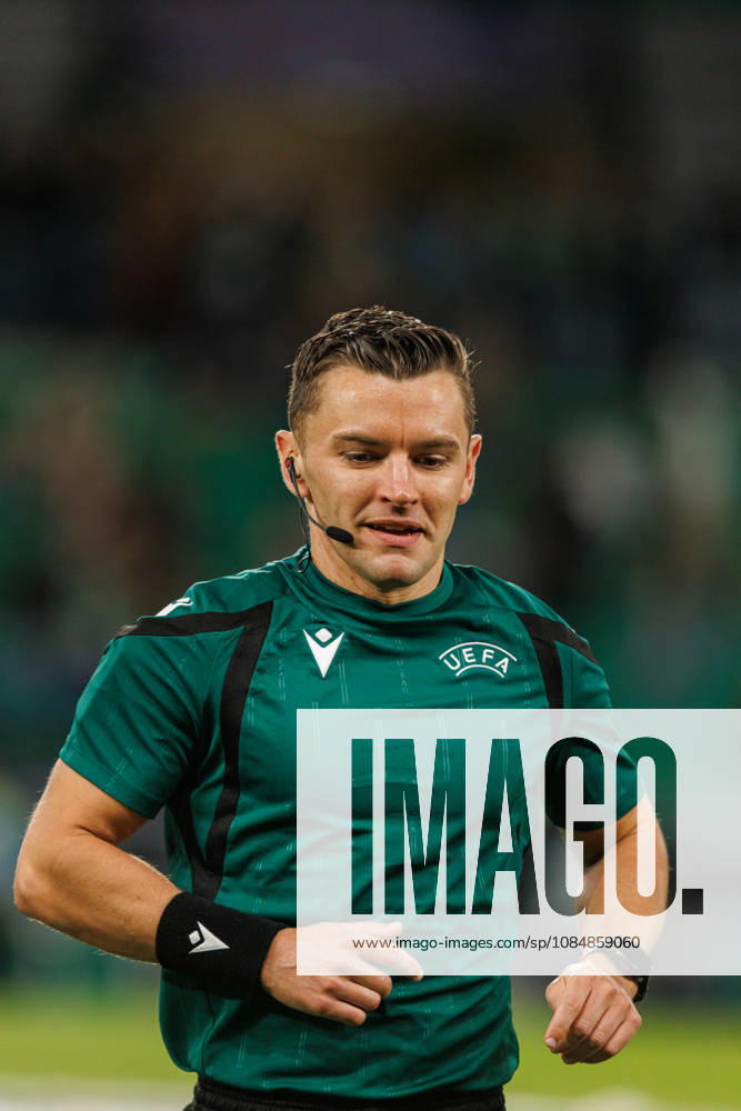 Nicholas Walsh seen in football match between Sporting CP and LASK in UEFA Champions League 2026 27 at Estadio JosÃ Alvalade, Lisboa, Portugal (Luis Loureiro Ball Raw Images PT) Lisboa Estadio JosÃ Alvalade Portugal