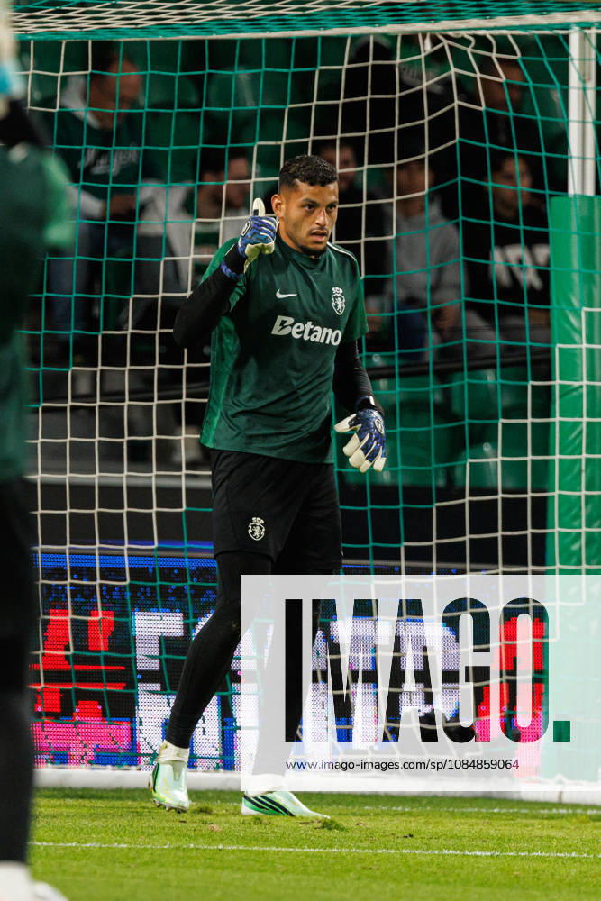 Kaique seen in football match between Sporting CP and LASK in UEFA Champions League 2026 27 at Estadio Josà Alvalade, Lisboa, Portugal (Luis Loureiro Ball Raw Images PT) Lisboa Estadio Josà Alvalade Portugal