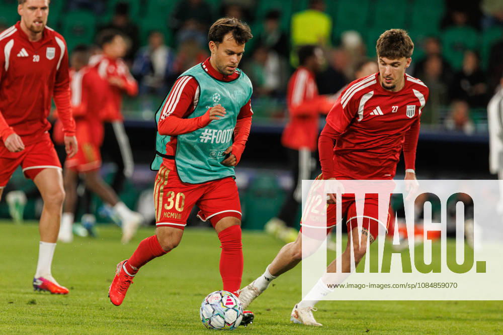 Sascha Horvath seen in football match between Sporting CP and LASK in UEFA Champions League 2026 27 at Estadio Josà Alvalade, Lisboa, Portugal (Luis Loureiro Ball Raw Images PT) Lisboa Estadio Josà Alvalade Portugal