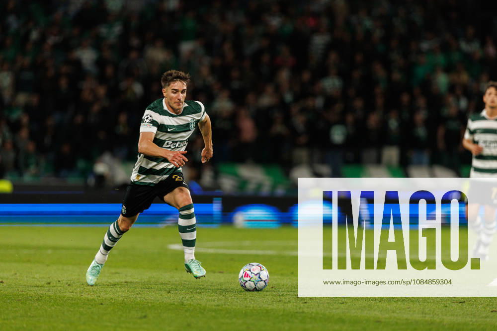 Ivan Fresneda seen in football match between Sporting CP and LASK in UEFA Champions League 2026 27 at Estadio Josà Alvalade, Lisboa, Portugal (Luis Loureiro Ball Raw Images PT) Lisboa Estadio Josà Alvalade Portugal