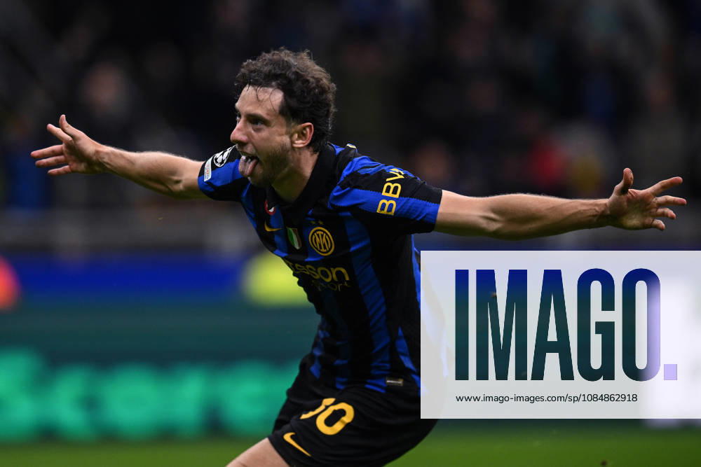 Ec Milano 21 10 2026 - Champions League Inter-Shakhtar Donetsk foto Emanuele Comincini Image nella foto: esultanza gol Carlos Augusto