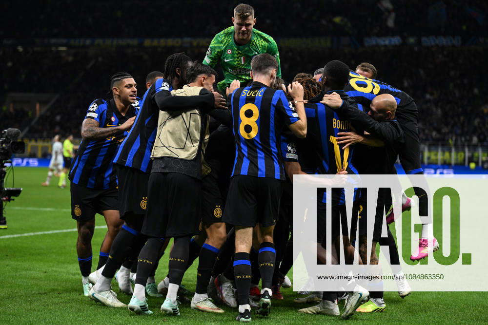 Ec Milano 21 10 2026 - Champions League Inter-Shakhtar Donetsk foto Emanuele Comincini Image nella foto: esultanza gol Carlos Augusto