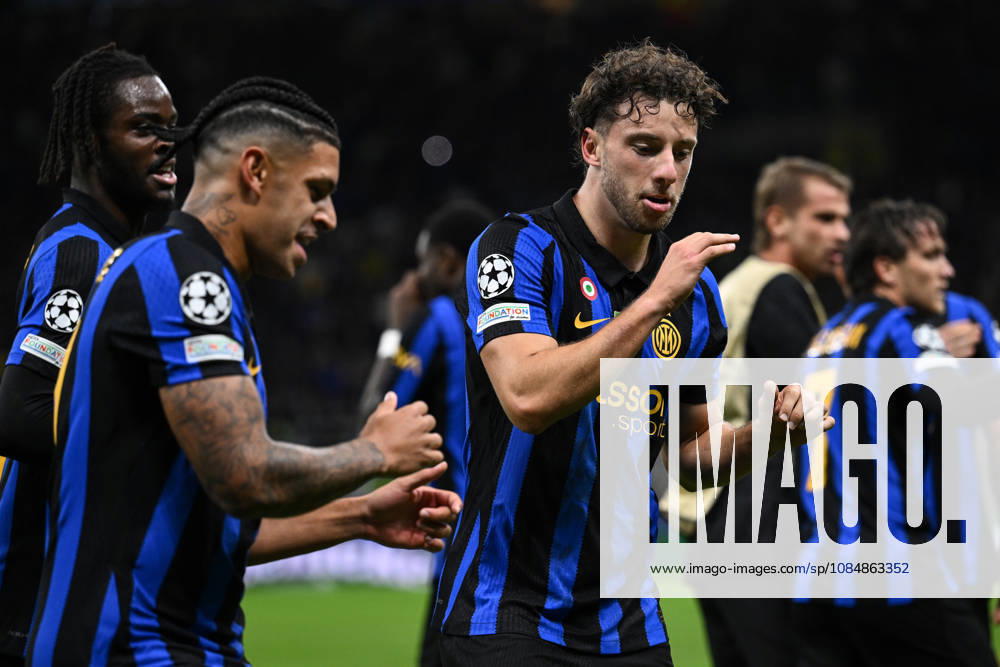 Ec Milano 21 10 2026 - Champions League Inter-Shakhtar Donetsk foto Emanuele Comincini Image nella foto: esultanza gol Carlos Augusto