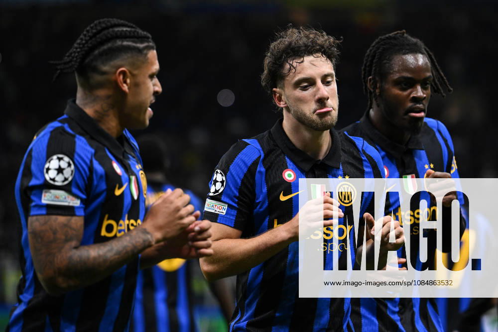 Ec Milano 21 10 2026 - Champions League Inter-Shakhtar Donetsk foto Emanuele Comincini Image nella foto: esultanza gol Carlos Augusto