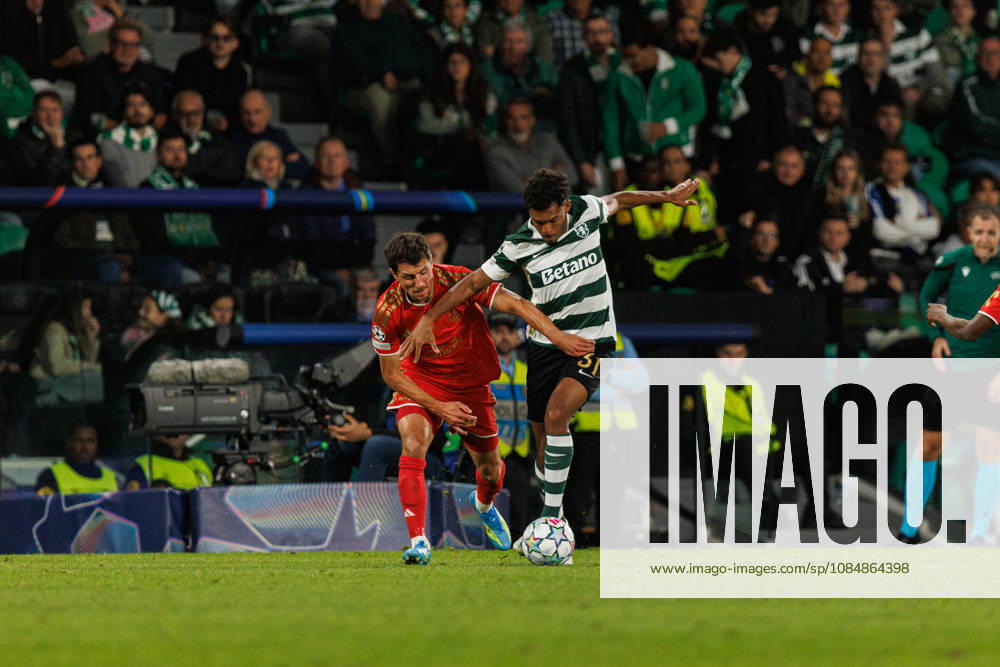 Luis Guilherme seen in football match between Sporting CP and LASK in UEFA Champions League 2026 27 at Estadio Josà Alvalade, Lisboa, Portugal (Luis Loureiro Ball Raw Images PT) Lisboa Estadio Josà Alvalade Portugal