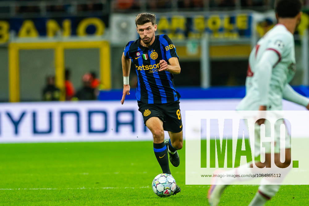 Petar Sucic seen during UEFA Champions League 2026 27 league phase game between Internazionale Milano and FC Shakhtar Donetsk (Gleb Soboliev Ball Raw Images) Milan San Siro Italy
