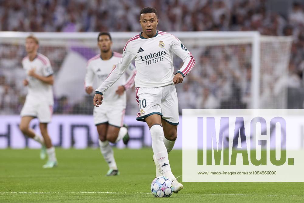 Kylian Mbappe (Real Madrid CF) is seen in action during the UEFA Champions League 2026 2027 match between Real Madrid CF and RB Leipzig..Final score: Real Madrid 4-1 RB Leipzig. Madrid Spain - ZUMAs197 20261021_aaa_s197_360