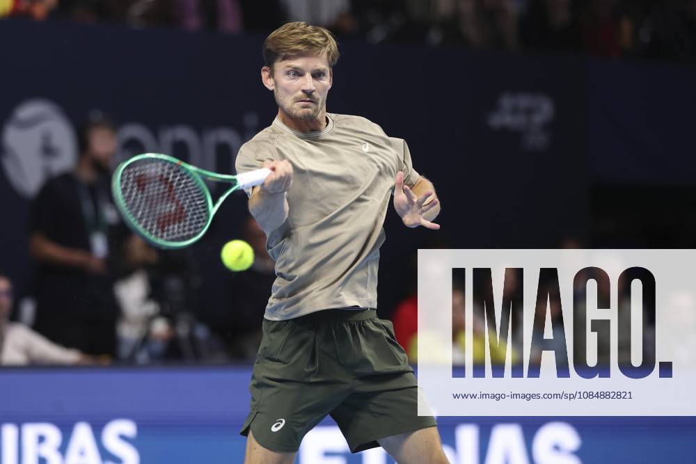 Goffin v Michelsen BNP Paribas Fortis European Open Tennis - 22 10 2026 BRUSSELS, BELGIUM - OCTOBER 22 : David Goffin (BEL) playing against Alex Michelsen (USA) during the BNP Paribas Fortis European Open Round of 16 pictured on October 22, 2026 in Brussels, Belgium, 22 10 2026 Brussels Belgium