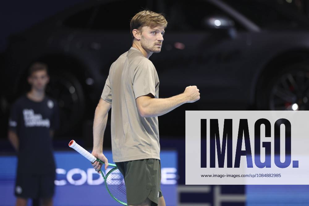 Goffin v Michelsen BNP Paribas Fortis European Open Tennis - 22 10 2026 BRUSSELS, BELGIUM - OCTOBER 22 : David Goffin (BEL) playing against Alex Michelsen (USA) during the BNP Paribas Fortis European Open Round of 16 pictured on October 22, 2026 in Brussels, Belgium, 22 10 2026 Brussels Belgium