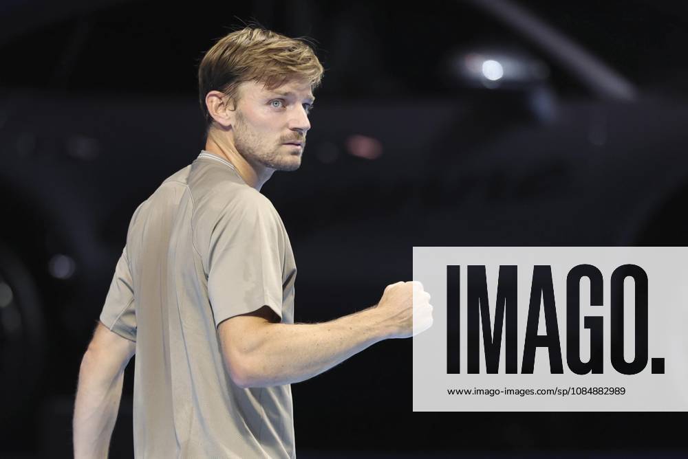 Goffin v Michelsen BNP Paribas Fortis European Open Tennis - 22 10 2026 BRUSSELS, BELGIUM - OCTOBER 22 : David Goffin (BEL) playing against Alex Michelsen (USA) during the BNP Paribas Fortis European Open Round of 16 pictured on October 22, 2026 in Brussels, Belgium, 22 10 2026 Brussels Belgium